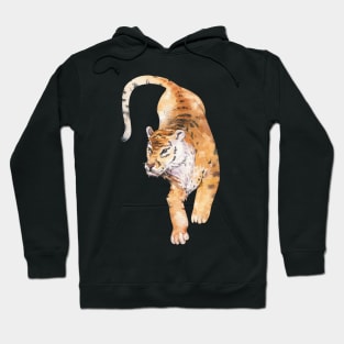 Jumping Tiger Hoodie